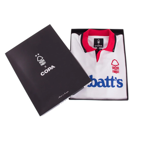 Camiseta COPA Retro Nottingham Forest 1992-93 Away White