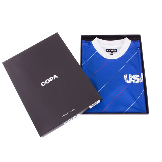 Camiseta COPA USA 1984 Retro Football Blue