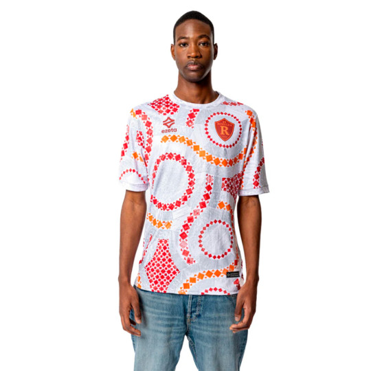 Camiseta Ezeta Romulea Segunda Equipación 2024-2025 White