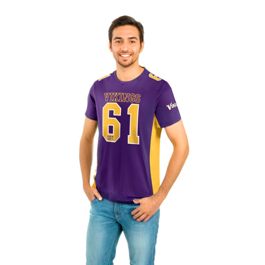 Camiseta Fanatics Franchise Jersey Minnesota Vikings Black-White-Anthracite