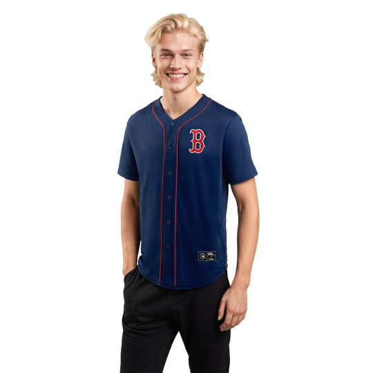 Camiseta Fanatics Mlb Core Foundation Jersey Boston Sox White-Black-Total Orange