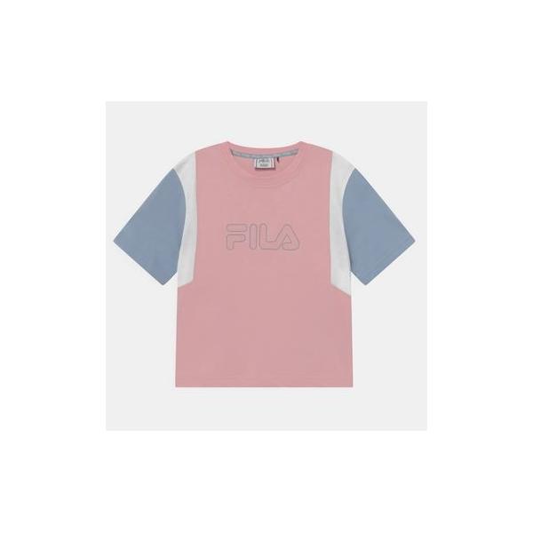 Camiseta FILA SAMARA BLOCKED CROPPED TEE