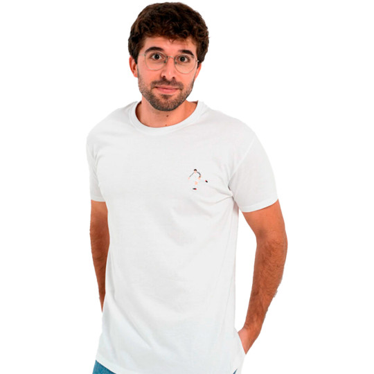 Camiseta Gambea Novena White