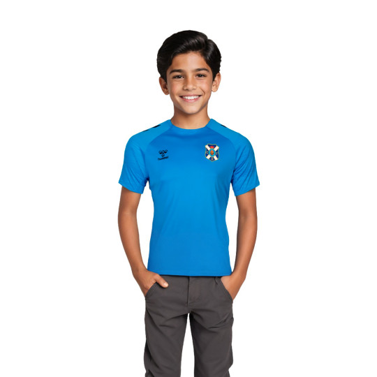 Camiseta Hummel CD Tenerife Training 2024-2025 Niño Diva Blue