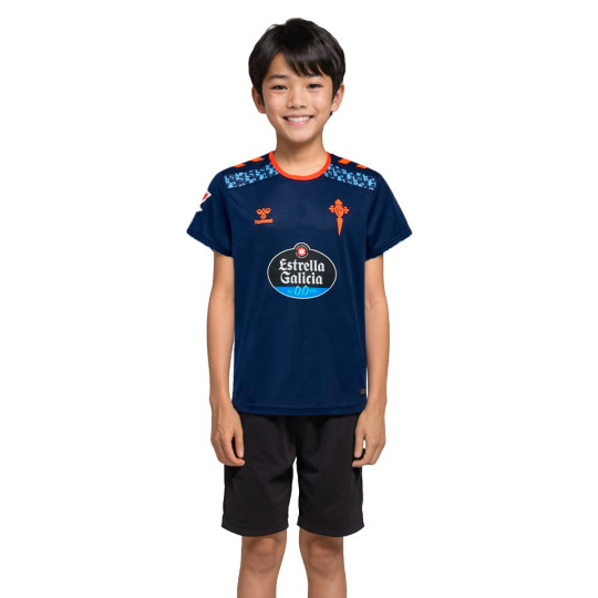 Camiseta Hummel Celta De Vigo Segunda Equipación 2024-2025 Niño Marine