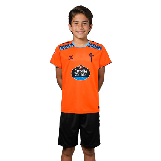 Camiseta Hummel Celta De Vigo Tercera Equipación 2024-2025 Niño Scarlet Ibis