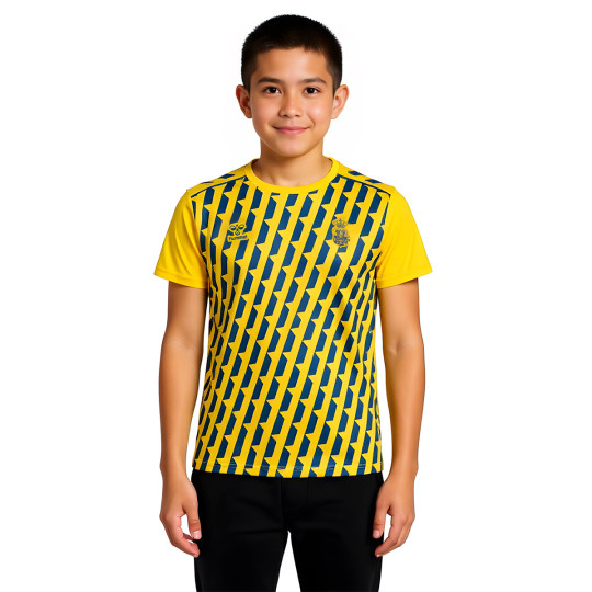Camiseta Hummel Las Palmas Pre-Match 2025-2026 Niño Yellow