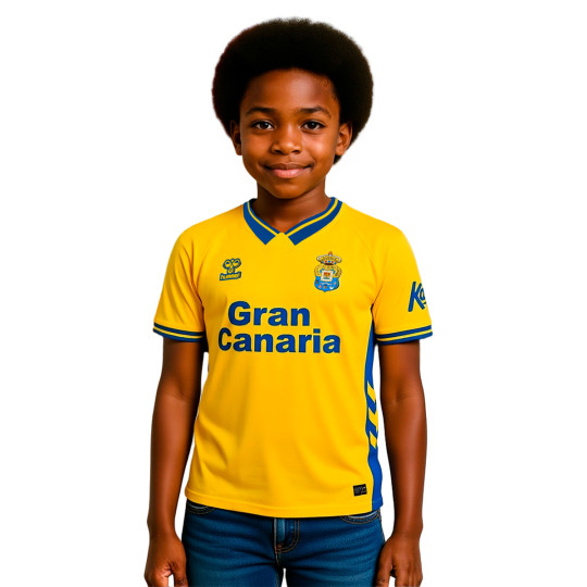 Camiseta Hummel Las Palmas Primera Equipación 2025-2026 Niño Yellow