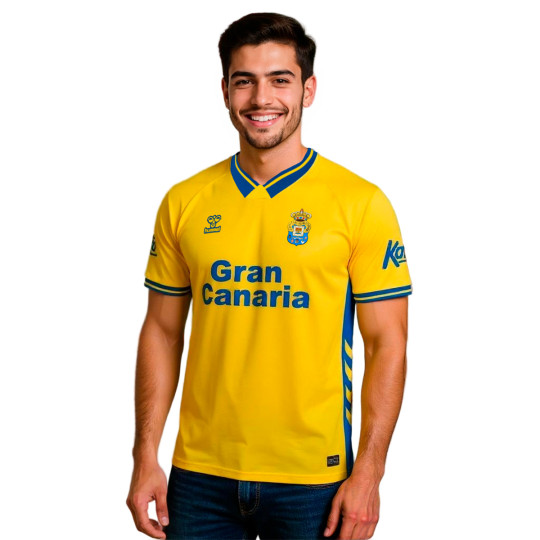 Camiseta Hummel Las Palmas Primera Equipación 2025-2026 Yellow