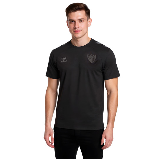 Camiseta Hummel Malaga Cf Training 2025-2026 Black
