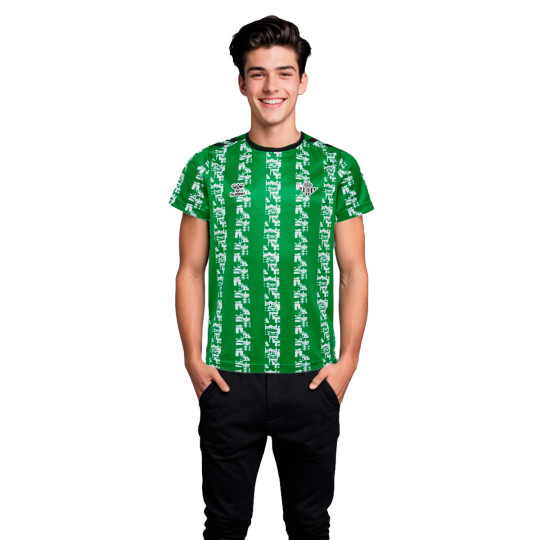 Camiseta Hummel Real Betis Pre-Match 2024-2025 Niño Fern Green-White