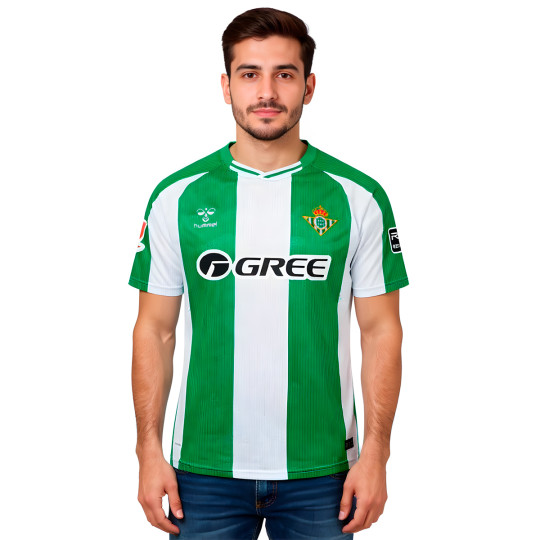 Camiseta Hummel Real Betis Primera Equipación 2025-2026 Verde-Blanco