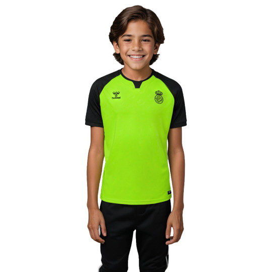 Camiseta Hummel Real Betis Segunda Equipación 2024-2025 Niño Safety Yellow