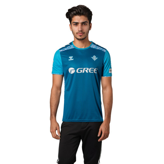 Camiseta Hummel Real Betis Tercera Equipación 2024-2025 Cyan