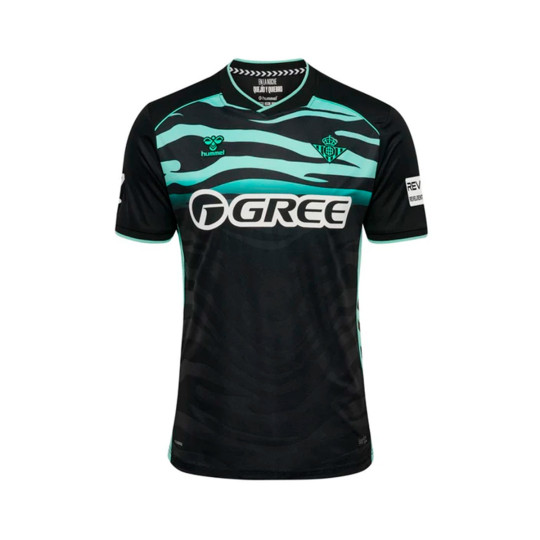 Camiseta Hummel Real Betis Tercera Equipación 2025-2026 Niño Black-Green