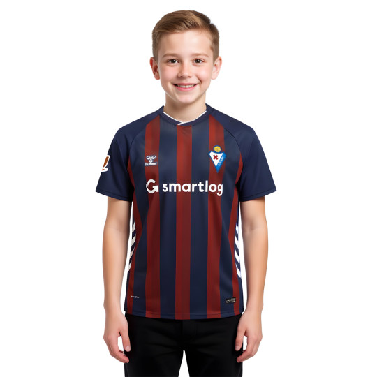 Camiseta Hummel SD Eibar Primera Equipación 2025-2026 Niño Red