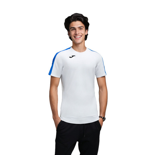 Camiseta Joma Academy III m/c Blanco-Royal