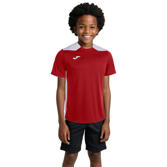 Camiseta Joma Championship VI m/c Niño Burdeos