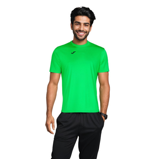 Camiseta Joma Combi m/c Verde Flúor