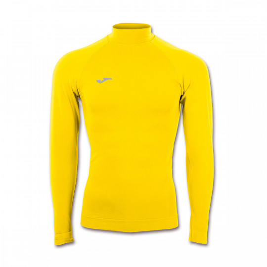 Camiseta Joma Térmica Brama Classic m/l Amarillo