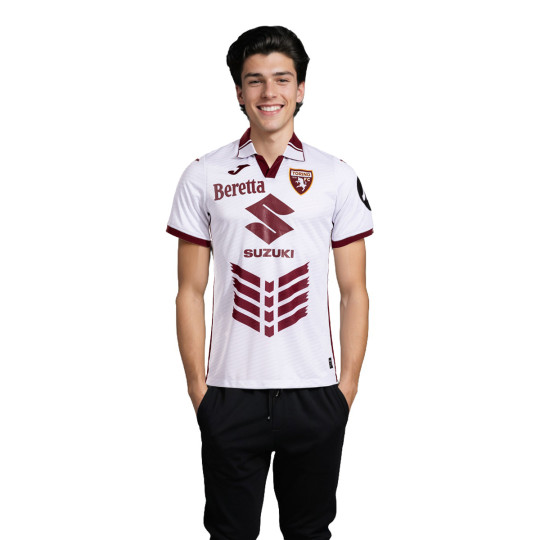 Camiseta Joma Torino Segunda Equipación 2024-2025 White