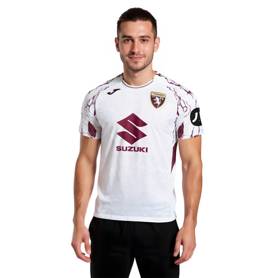 Camiseta Joma Torino Segunda Equipación 2025-2026 White
