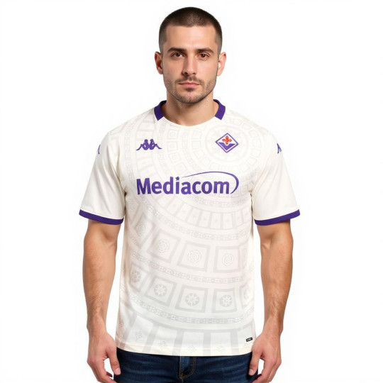 Camiseta Kappa Fiorentina Segunda equipación 2025-2026 White
