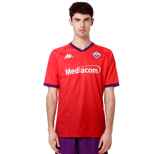 Camiseta Kappa Fiorentina Tercera Equipación 2024-2025 Red-Violet Indigo