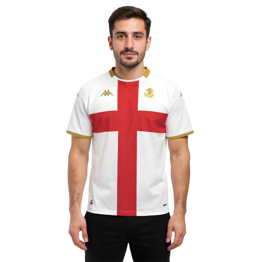 Camiseta Kappa Genoa Segunda equipación 2025-2026 White