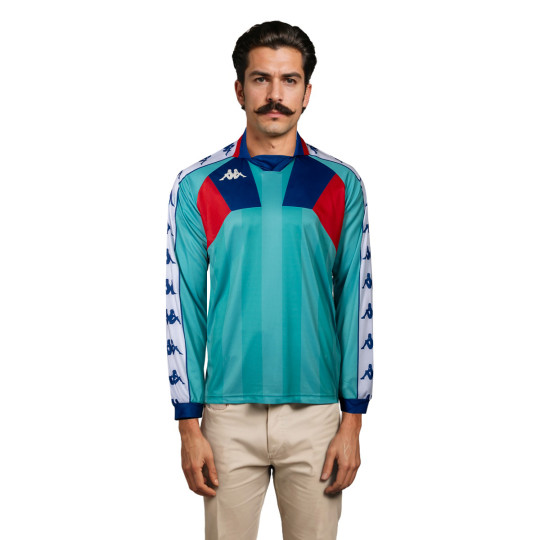 Camiseta Kappa Retro Jersey Amario Green Water-Blue-Red