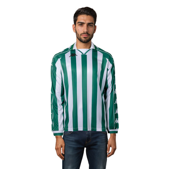 Camiseta Kappa Retro Jersey Onso Green-White
