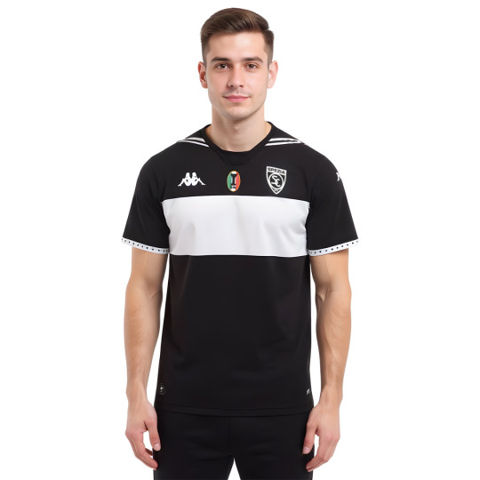 Camiseta Kappa Spezia Segunda equipación 2025-2026 Black