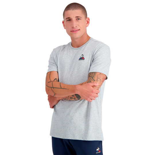 Camiseta Le coq sportif Essentiels Tricoloren°4 Gris Chiné Clair