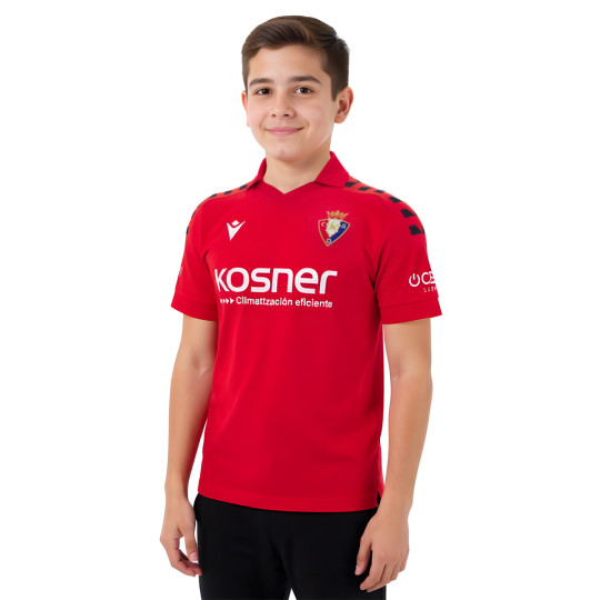 Camiseta Macron Ca Osasuna Primera Equipación 2025-2026 Niño Red