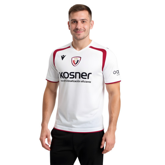 Camiseta Macron CA Osasuna Tercera Equipación 2025-2026 White