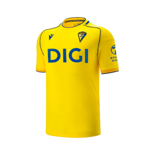 Camiseta Macron Cadiz CF Primera Equipación 2025-2026 Niño Yellow