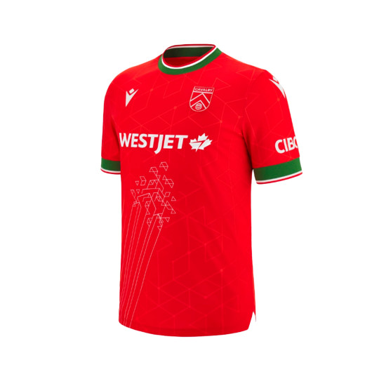 Camiseta Macron Cavalry FC Primera Equipación 2024-2025 Red