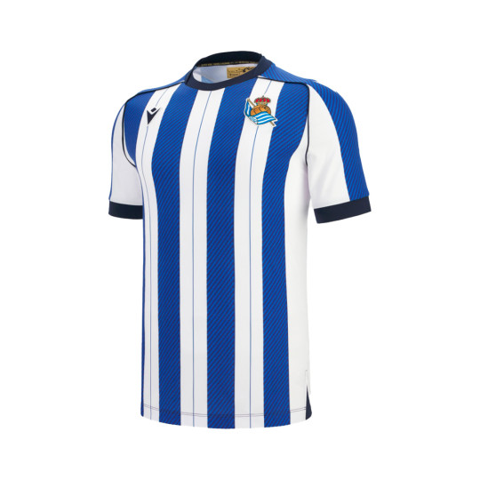 Camiseta Macron Real Sociedad Primera Equipación 2025-2026 Niño Blue-White