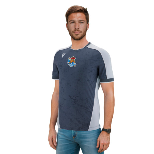 Camiseta Macron Real Sociedad Segunda Equipación 2025-2026 Azul