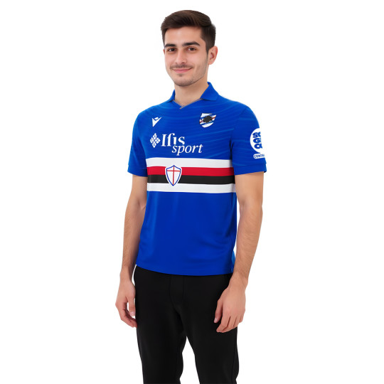 Camiseta Macron Uc Sampdoria Primera Equipación 2025-2026 Blue