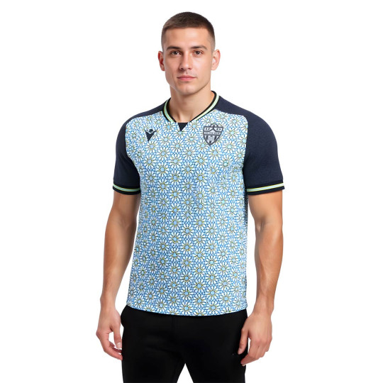 Camiseta Macron UD Almeria Segunda Equipación 2025-2026 Blue