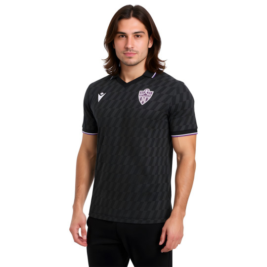 Camiseta Macron UD Almeria Tercera Equipación 2025-2026 Black