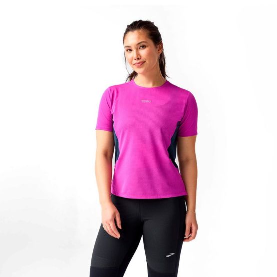 CAMISETA MANGA CORTA BROOKS HIGH POINT 2.0 MUJER