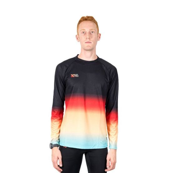 CAMISETA MANGA LARGA RUN&PRO BLACK SUNSET