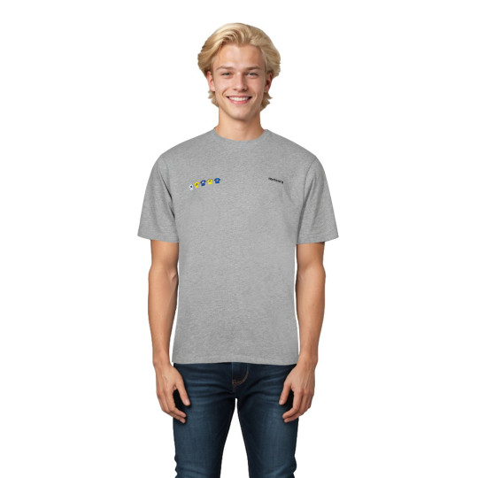 Camiseta Meteora International Numbers Grey