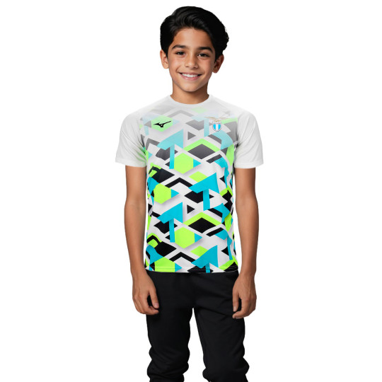 Camiseta Mizuno Lazio Pre-Match 2024-2025 Niño White