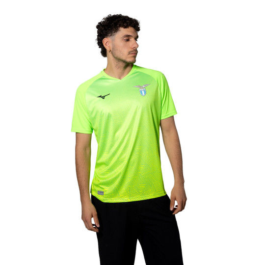 Camiseta Mizuno Lazio Primera Equipación Portero 2024-2025 Green Fluor