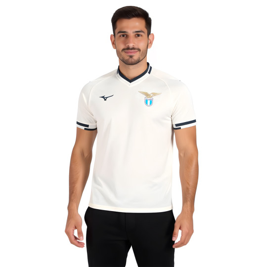 Camiseta Mizuno Lazio Segunda Equipación 2025-2026 White
