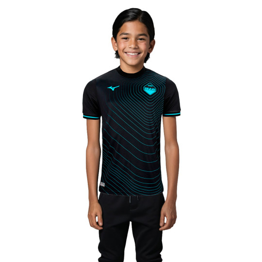 Camiseta Mizuno Lazio Tercera Equipación 2024-2025 Niño Black