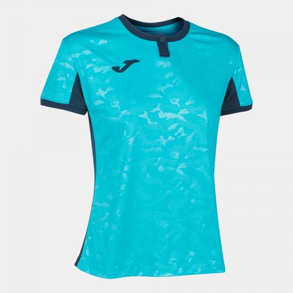 Camiseta mujer JOMA TOLETUM II TURQUESA FLUOR-MARINO